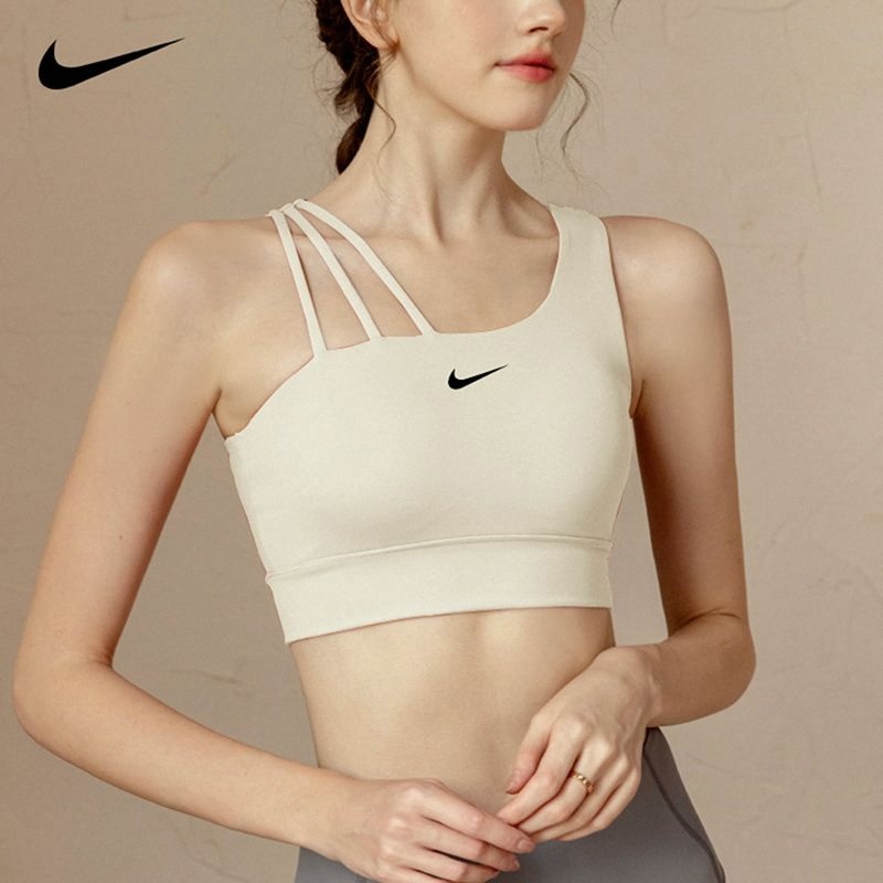 Nike Sports Bra for Women, Shockproof Running Bra with Chest Pads, Yoga Vest, Fitness Training Outerwear, Beautiful Back Bra