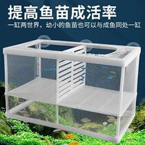 Fish tank aquarium incubator small fish isolation box net tropical fish breeding isolation box female fish separator box fish net