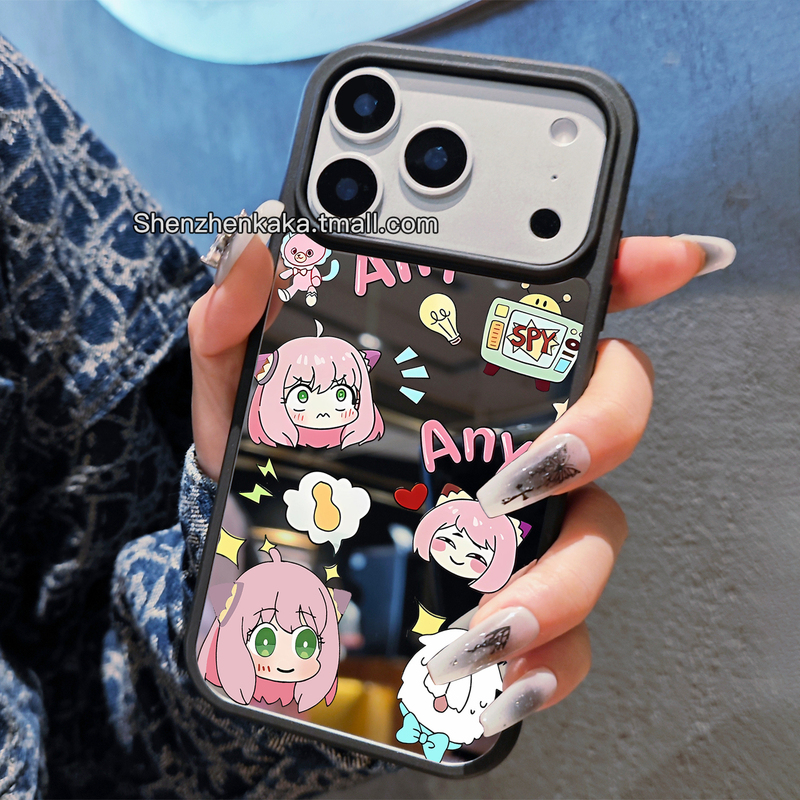 Magsafe Mirror 18Promax Phone Case Aniya Apple 17 Japanese-Style Cute Series Suitable for Xiaomi 17 Huawei Pura90 Spy Playmate Mate80 Anime iPhone 16 /15 Female Model Magsafe Mirror 18Promax Phone Case Aniya Apple 17 Japanese-Style Cute Series Suitable for Xiaomi 17 Huawei Pura90 Spy Playmate Mate80 Anime iPhone 16 /15 Female Model