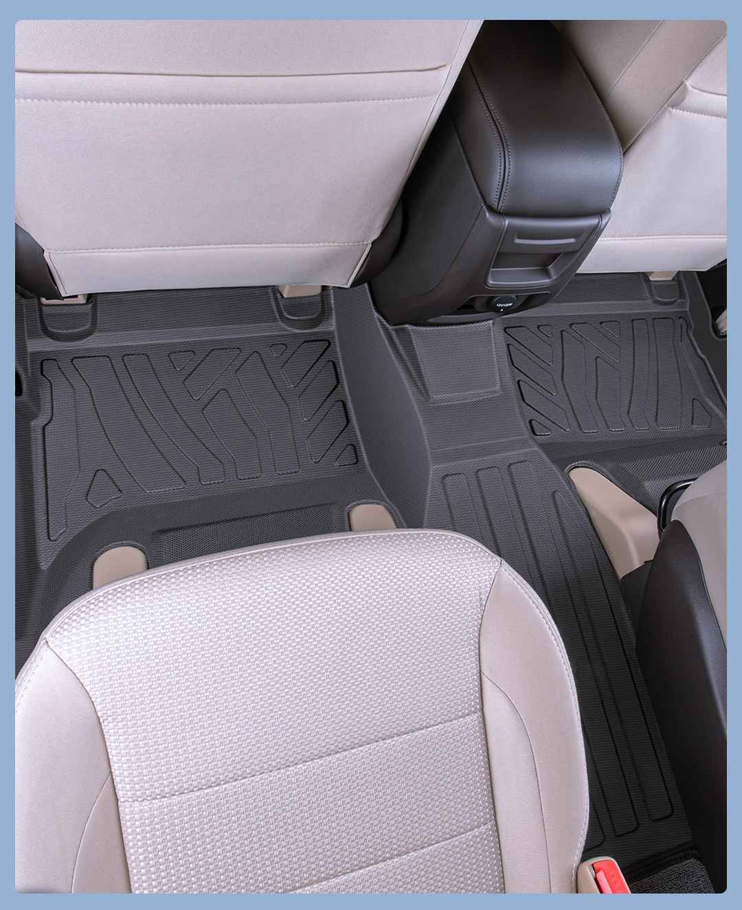 Suitable for Wuling Hongguang S, full-coverage 7-seater 5V original factory driver's side TPE carpet modification accessories