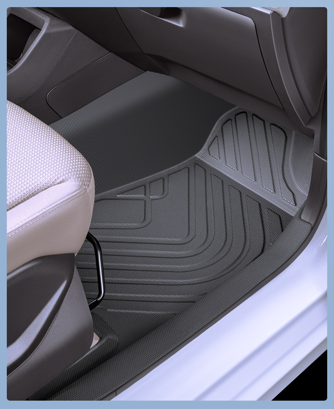 Suitable for Wuling Hongguang S, full-coverage 7-seater 5V original factory driver's side TPE carpet modification accessories