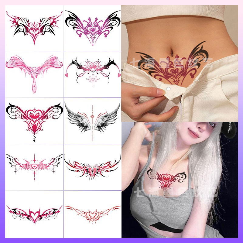 Succubus Colorful Tattoo Stickers Are Washable, Waterproof, Long-Lasting, Disposable, and Can Be Used to Cover Scars and Paint on the Skin Succubus Colorful Tattoo Stickers Are Washable, Waterproof, Long-Lasting, Disposable, and Can Be Used to Cover Scars and Paint on the Skin