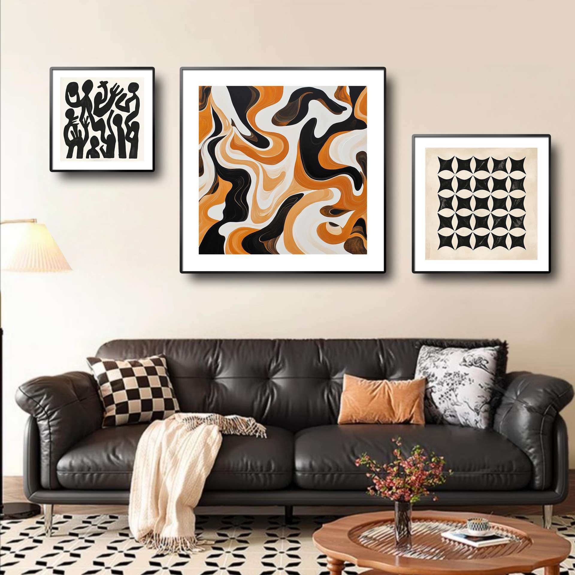 🖼️ 极简几何镂空曼陀罗绘画・文件用于免费STL 三维打印以及数控加工- 激光切割・Cults, image size:1920x1920