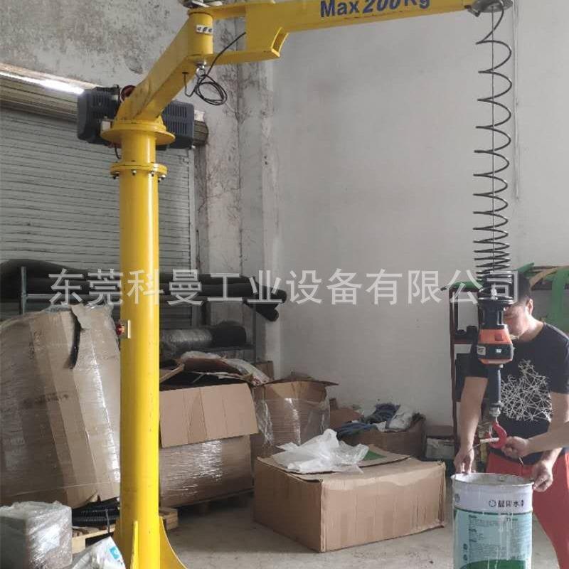 Gantry-type intelligent electric balancing crane glass chassis can be parked at any time KBK guide rail installation palletizing handling spreader