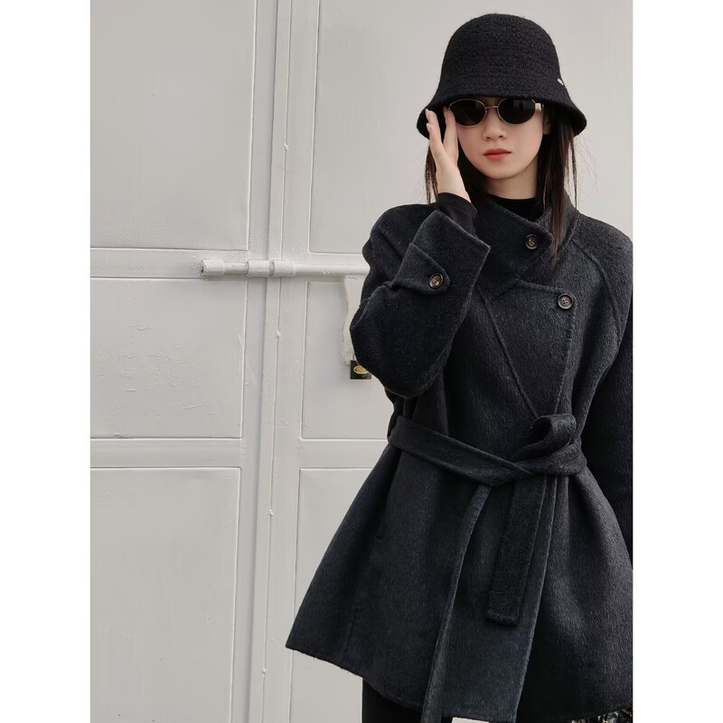 The Return of the Noble Lady: "Alpaca Wool" Winter Luxury Double-Sided Wool Coat for Petite Sizes 2707 The Return of the Noble Lady: "Alpaca Wool" Winter Luxury Double-Sided Wool Coat for Petite Sizes 2707