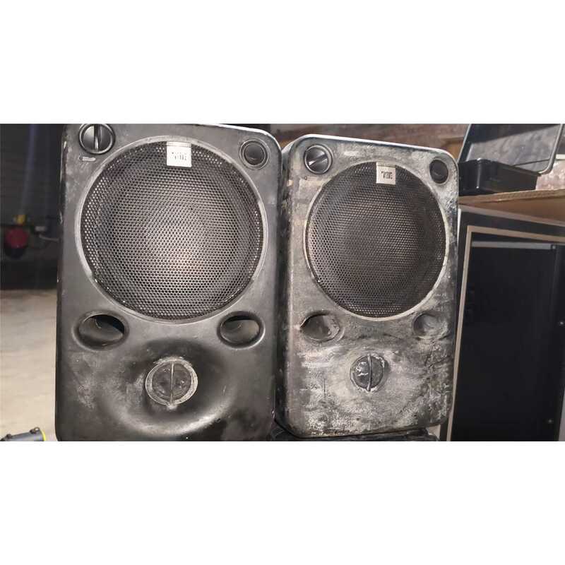 [Price Negotiable, Repairable] Jbl6325P Pair with Issues, One Can Play and One Can'T, One with High-Pitched Sound/One with Bass, Both Are in Stock