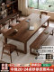 All-Solid Wood Living Room Large Desk, Home Computer Desk, Office Desk, Study Desk, Large Table for Living Room, Workbench