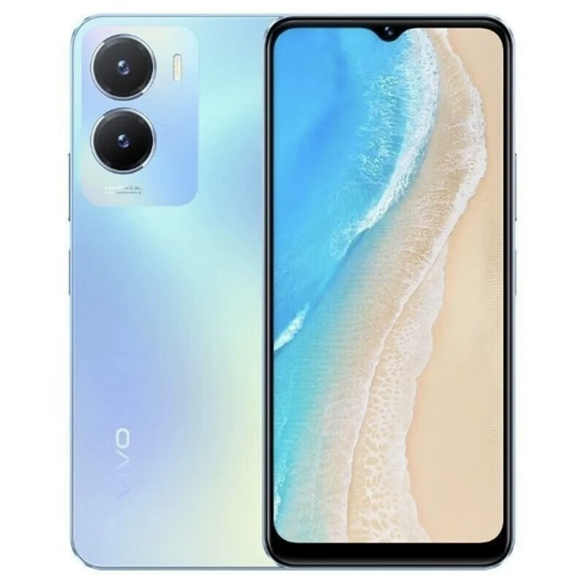 Vivo Y35 полная сеть 5G отпечаток лица разблокировка лицом 5000 мАч большой срок службы батареи дешевый 2 мобильных телефона для игр