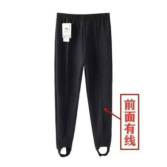 Winter Cotton Pants, Mom Pants, Fitness Pants, Women's Footed Pants, Outerwear Footed Pants, High-Waisted Butt-Lifting Leggings