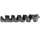 Thickened wear-resistant spiral sheet twisted dragon blade feed mixer loader hoist conveyor Jiaolong sheet accessories