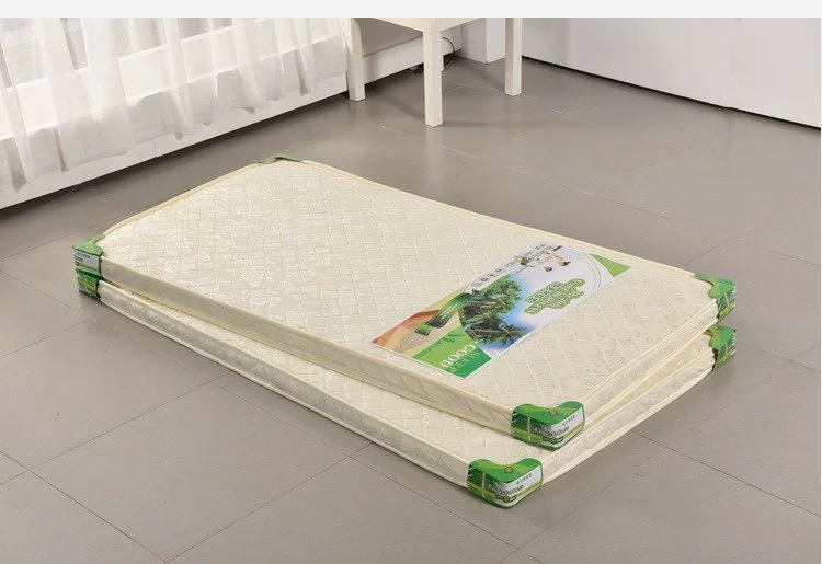 Đặc biệt dừa tự nhiên cọ mat con mat gấp đôi cứng và mềm nệm 1.51.2 1,8 m tùy chỉnh - Nệm