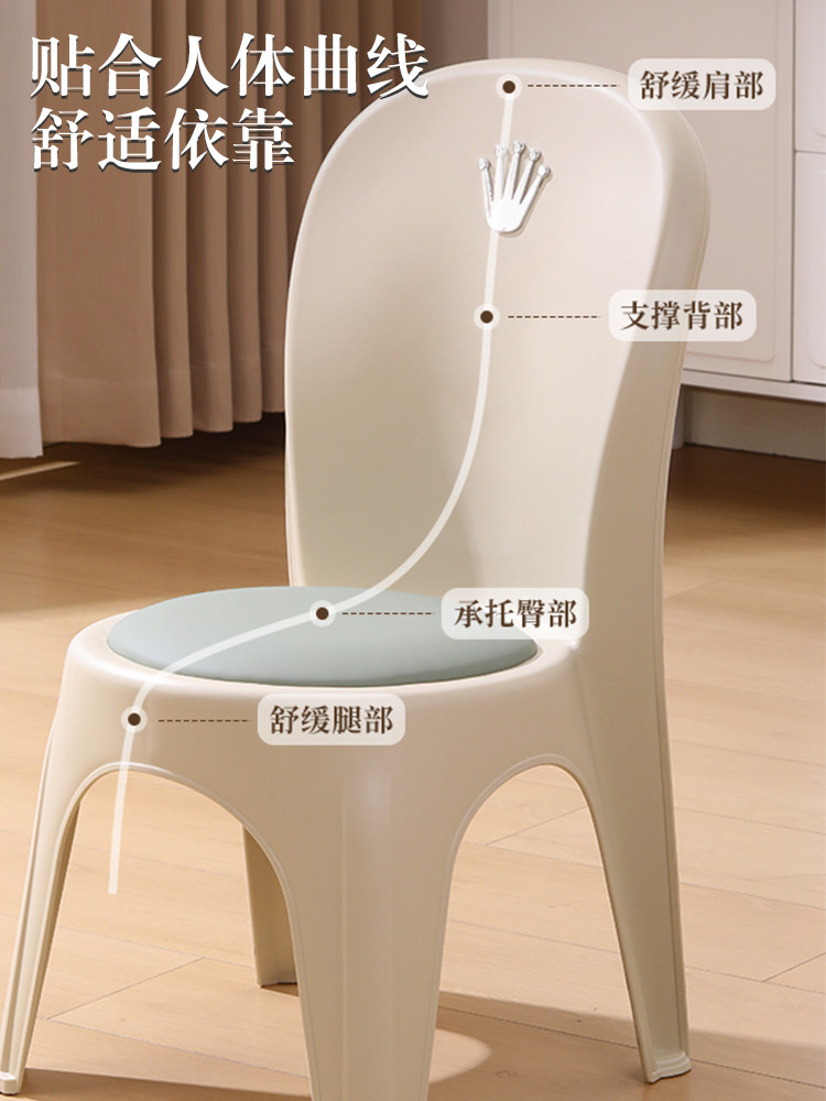 Children's Non-Slip Stool, Thickened Adult Leather Cushion Chair, Sturdy and Durable, Household Bathroom Baby and Child Bath Stool