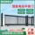Раздвижная дверь без гусениц для государственных учреждений и предприятий электрическая телескопическая дверь из алюминиевого сплава, линейная сегментированная дверь, заводская складная подвесная дверь mini 4