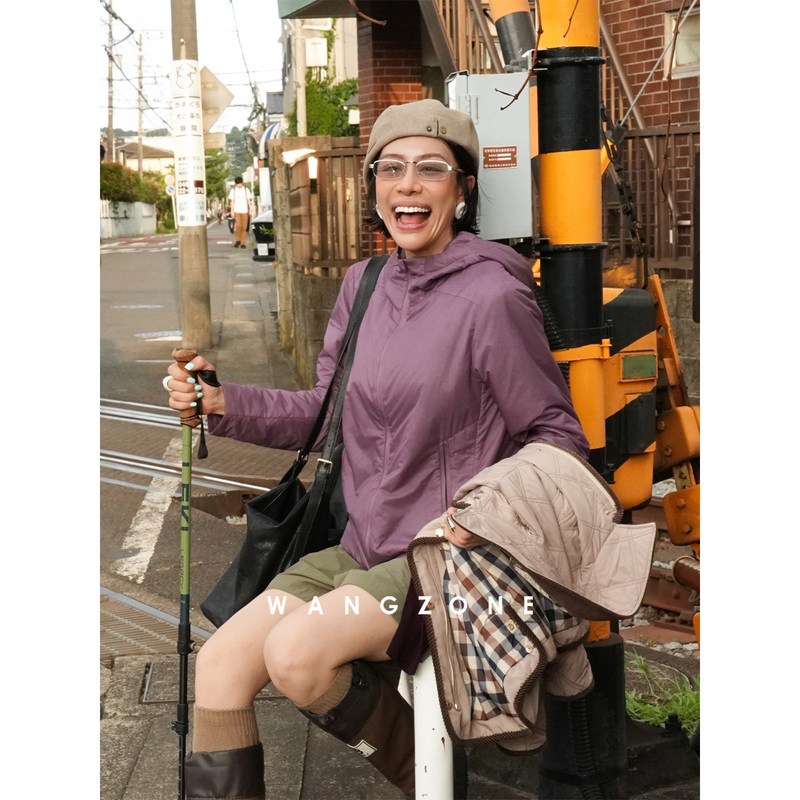 Wang Zone｜Italian Puppy Dyntex Ultra-Light Waterproof Hooded Jacket for Women