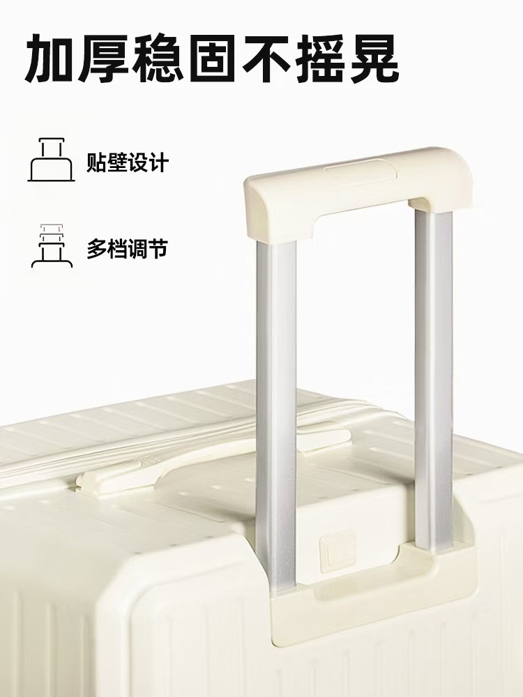 Luggage Suitcase 24inch Women's 2025 New Model Large Capacity Trolley Case Sturdy and Durable Thickened Password Travel Leather Suitcase Men's