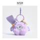 2026 New Cute Little Monster Plush Keychain Mor Doll Pendant Car Keychain Exquisite Backpack Decoration