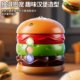 Popular Hamburger Spinning Top with Colorful Lights and Music, Outdoor Educational Toy for Children, Boys and Girls Aged 3 to 6