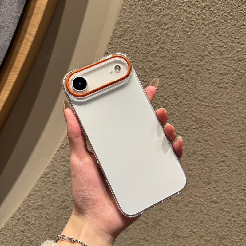 【Hermès Orange】Suitable for Apple 17Air Phone Case Iphone17Air Protective Cover Fully Transparent High-Definition High-Transparency Orange Frame Lens Protection Apple Lightweight Heat Dissipation Ins-Style Simple Design for Men and Women 【Hermès Orange】Suitable for Apple 17Air Phone Case Iphone17Air Protective Cover Fully Transparent High-Definition High-Transparency Orange Frame Lens Protection Apple Lightweight Heat Dissipation Ins-Style Simple Design for Men and Women