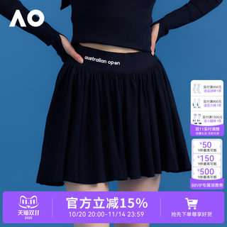 Ao australian open sportswear falda deportiva falda de tenis para mujer
