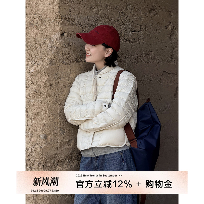 Yololite/'Warm Sunshine' 26 Autumn/Winter New Style Goose down Fluffy Warm Padded Jacket with Large Pockets Yololite/'Warm Sunshine' 26 Autumn/Winter New Style Goose down Fluffy Warm Padded Jacket with Large Pockets