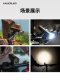 Hudud bicycle light far and near light night rider flashlight mountain bike headlight charging bicycle road bike riding light