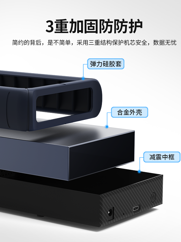 [Anti-Drop] Yingjie 3.5inch Desktop Hard Drive 2T/3T/4T/6T Large Capacity External Computer High-Speed Storage