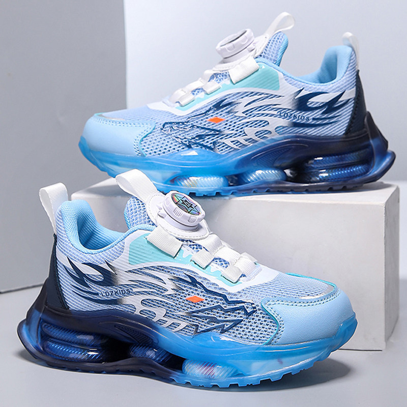 New Balance Boys' Shoes Spring Style Mesh Breathable Mesh Shoes 2026 New Kidsren's Soft-Soled Air-Cushioned Sports Basketball Shoes