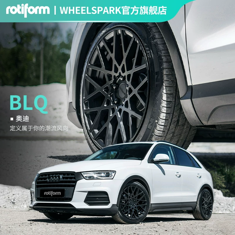 Колесные диски Rotiform BLQ адаптируются к Tesla Audi A6 Mercedes Benz eBMW знаменитость 18-дюймовые 19-дюймовые автомобильные модифицированные колеса