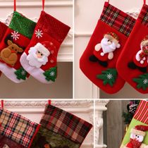 Christmas decoration supplies Christmas stockings gift bags Christmas tree pendants Christmas decorations socks individually packaged