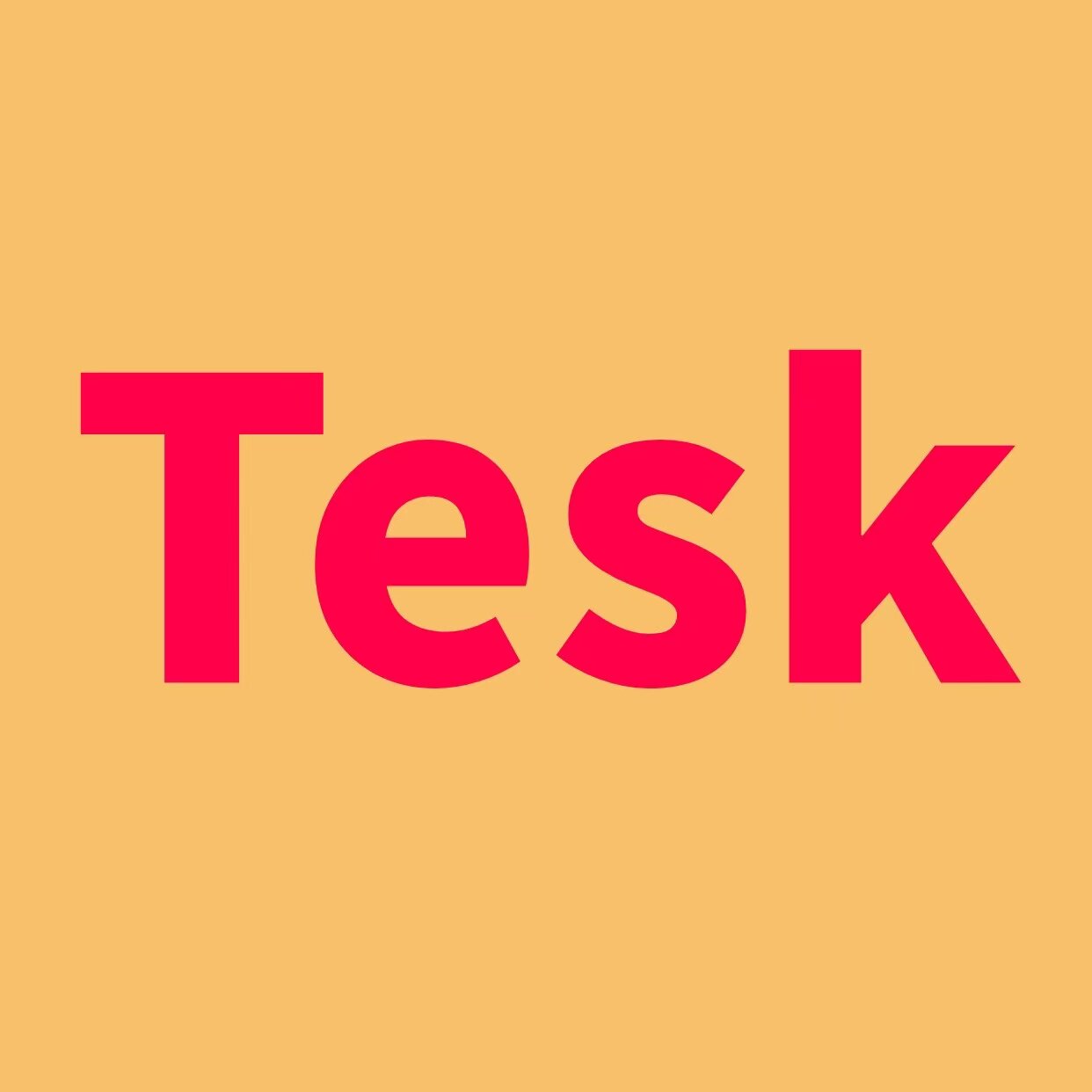 Tesk汽车配件店的LOGO