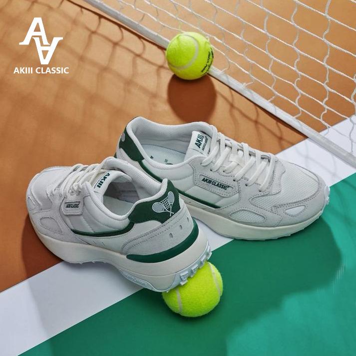 Akiii Classic Korean Star's Same Style Retro Thick-Soled Heightening Slimming Look Non-Slip Dad Shoes Sneakers
