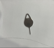 Welfare gift limited to 1 stainless steel card pick-up needle