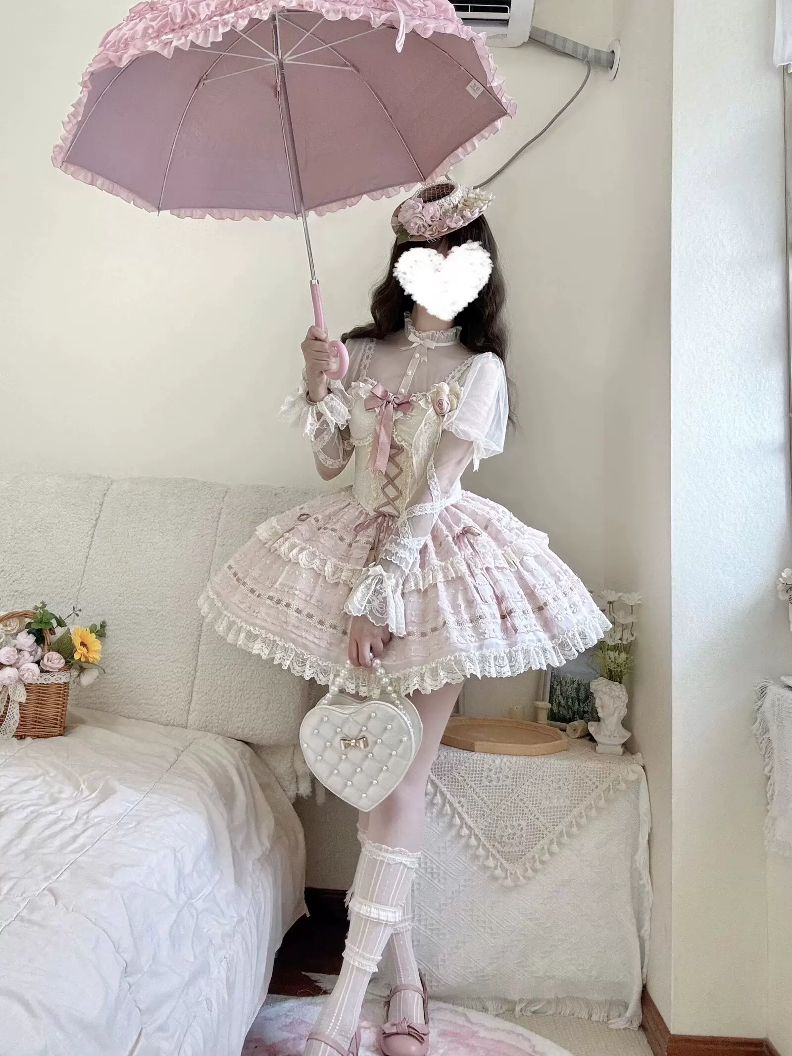 Депозит) оригинальный дизайн Ichizhilamb Chunwuyu JSK трёхцветный балетный стиль Lolita