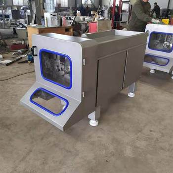 Fully automatic meat dicing machine, micro-frozen meat dicing machine, fresh meat dicing machine, food factory meat dicing machine