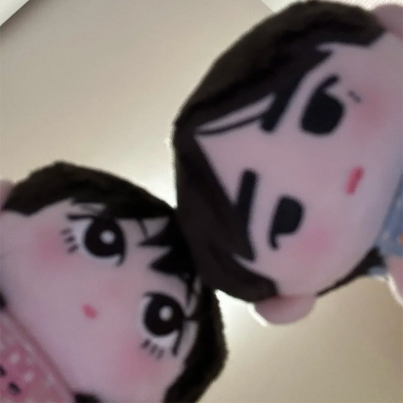 tf家族四代玩偶魔童之家左奇函杨博文蚕豆体棉花娃娃10cm，萌翻你的小