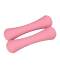Plastic-Coated Bone Dumbbell for Women 1kg, Aerobics, Slimming Arms, Yoga, Fitness, Children's Dumbbell 3kg, Home Fitness Equipment