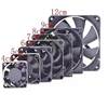 12V24V DC fan electric mosquito coil cooling fan chassis fan black 12025 computer cooling fan