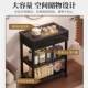 Mobile room set 2025HC09 storage rack household tea storage rack hall kitchen storage supplies with drawer small passenger trolley