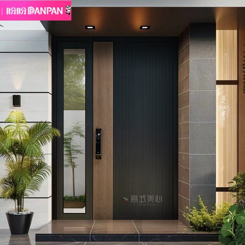 新款汉诺盼盼高端别墅大门适合哪些家庭？2025消费升级看这里