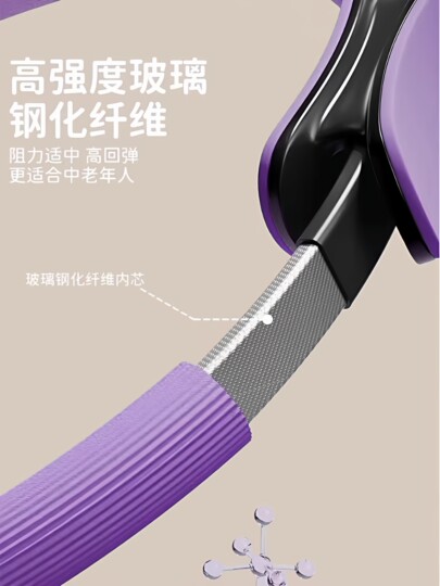 German Resistance Circle Yoga Circle for Elderly Leg Muscle Training Device Inner Thigh Fitness Pilates Resistance Circle