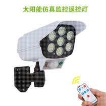 Germany and Japan imported technology solar simulation monitoring lamp outdoor courtyard camera lamp human body induction wall lamp