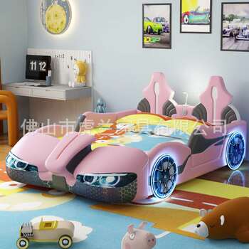 Children's bed car bed children's car lathe sports car bed racing bed boy single bed 1.2 meters double bed 1.8 meters