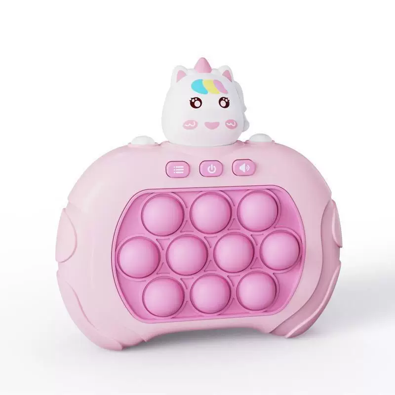 Радужная силиконовая клавиатура Pop It игрушка-погремушка, связанная с клавиатурой Bubble