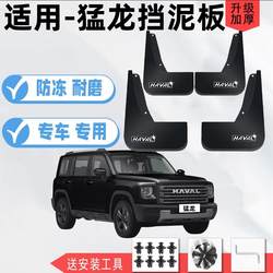 23-24 Haval 랩터 스페셜 펜더 자동차 수정 액세서리 전면 및 후면 휠 소프트 콜라겐 오리지널 진흙 가죽