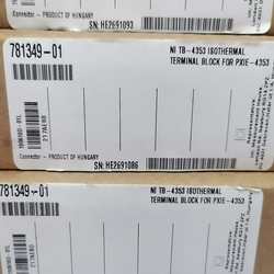 문의 ~ Ni TB-4353 터미널 박스 781349-01 모두