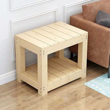 Fish tank rack living room load-bearing table customizable indoor sea tank simple floor-standing solid wood bracket storage table