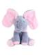 Hide-And-Seek Toy with Music to Practice Raising the Head, Soothing Infants and Toddlers, Plush Realistic Elephant Doll, Small Animal