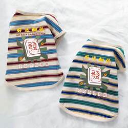 Soft Pet Spring and Summer Thin Vest Teddy Bitter Bear Schnery Cat Dog Small Size Dogs Clothes Summer