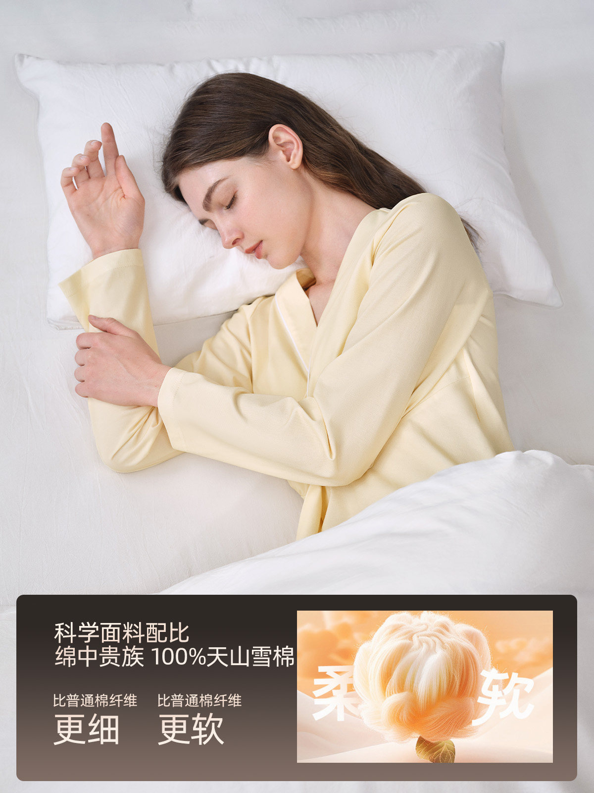 Jingqi Postpartum Clothing with Breast Pads, Summer Thin Style, 10-11 Months, Pure Cotton Maternity Pajamas, Postpartum Nursing Homewear for Women