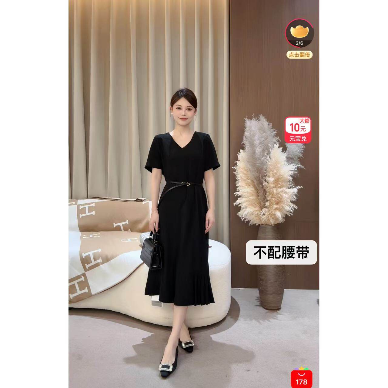 25年8月必买！不退不换爆款连衣裙A01，显瘦10斤的气质神裙实测-背带裤-淘宝好物网